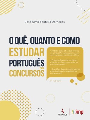cover image of O quê, Quanto e Como Estudar Português para Concursos